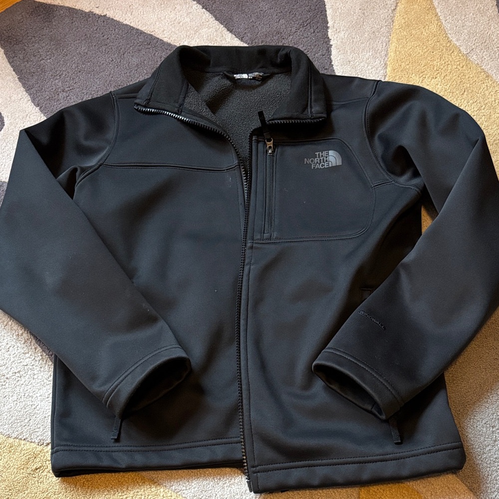 The North Face Charcoal Softshell Jacket